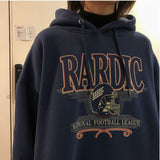 new velvet padded hooded sweatshirt women loose Korean style street clothes women's jacket Harajuku print hoodie