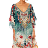 Pbong mid size graduation outfit romantic style teen swag clean girl ideas 90s latina aestheticMoroccan Kaftan Bohemian Printed Summer Dress Long Tunic Women Plus Size Beach Wear Swim Suit Cover Up Robe de plage