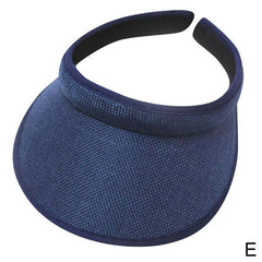 New Hat Women Summer Sun Visor Hat Women Girls Anti-UV Elastic Hollow Top Hat Outdoor Sun Hat Summer Hat Visor Caps For Ladies