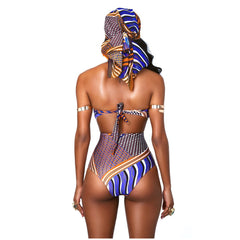 Pbong mid size graduation outfit romantic style teen swag clean girl ideas 90s latina aestheticSummer Sexy Bikini Set Bathing Suit Women Bikinis Bandeau Print Striped Push Up High Waist Swim Wear Swimsuit Biquini