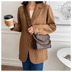 Luxury Designer Handbag Ladies Bag Trend Single Shoulder Bag Buckle Messenger Bag Small Square Bag Female Totes PU Mini Handbag