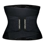 Burvogue Neoprene Sweat Waist Trainer Fitness Belt Thermo Body Shaper Trimmer Corset Waist Cincher Wrap Workout Slim Shapewear