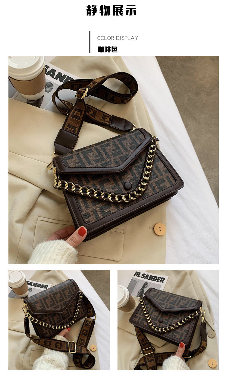 Luxury Designer Handbag Ladies Bag Trend Single Shoulder Bag Buckle Messenger Bag Small Square Bag Female Totes PU Mini Handbag