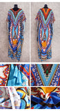 Pbong mid size graduation outfit romantic style teen swag clean girl ideas 90s latina aestheticMoroccan Kaftan Bohemian Printed Summer Dress Long Tunic Women Plus Size Beach Wear Swim Suit Cover Up Robe de plage