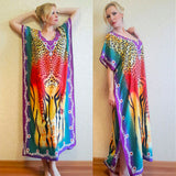 Pbong mid size graduation outfit romantic style teen swag clean girl ideas 90s latina aestheticMoroccan Kaftan Bohemian Printed Summer Dress Long Tunic Women Plus Size Beach Wear Swim Suit Cover Up Robe de plage