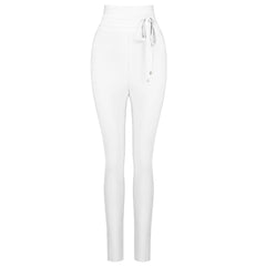 Pbong High Quality Black Grey Pink Rayon Bandage Pant Sexy Fashion Celebrity Pant