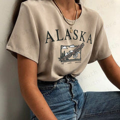 Spring Women Sweatshirts Vintage Streetwear Letter Printed Hoodies Women Back To The Basics Loose Sweatshirt with Fleece