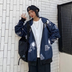 Summer Harajuku Butterfly Hoodie With Zipper Women Sweatshirt  Spring Oversized Hoodies Outerwear Plus Size