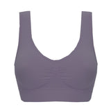 Bras For Women Underwear Sexy Lingerie Solid Bra Seamless Push Up Cotton Tops Bralette Brassiere Wireless Sports Vest