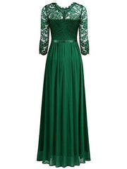 Pbong mid size graduation outfit romantic style teen swag clean girl ideas 90s latina aesthetic Summer Vintage Sexy Lace Women Party Long Dress Elegant Embroidered Hollow Out Chiffon Maxi Dresses Lady Chic Dress