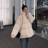 Women's Winter Clothing Cotton-Padded Clothes for Women  New down Cotton Jacket Short Thickened Korean Style Loose for Students