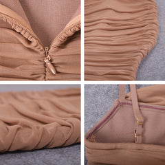 Pbong mid size graduation outfit romantic style teen swag clean girl ideas 90s latina aesthetic Summer New Arrival Sexy Long Bodycon HL Bandage Dresses Women Spaghetti Straps Organza Mesh Maxi Dress Party Club