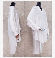 Beach Cover up  White Tunic Woman Bikini Cover-ups Bathing Suit Women Beachwear Swimsuit Cover up Sarong pareo plage Pbong mid size graduation outfit romantic style teen swag clean girl ideas 90s latina aesthetic