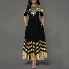 Pbong mid size graduation outfit romantic style teen swag clean girl ideas 90s latina aesthetic Women New Loose Boho Vintage Ruffles Befree Spring Elegant Party Dress Large Big Summer Party Maxi Dresses Plus Sizes