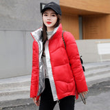 Winter Jacket High Quality stand-callor  Coat Women Fashion Jackets Winter Warm Woman Clothing Casual Parkas