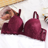 Sexy Women Lingerie Bras for Push Up Lace Floral Bra Supper Padded Bra Top Underwired Underwear Plus Size B C Cup Tops