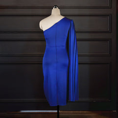 Pbong mid size graduation outfit romantic style teen swag clean girl ideas 90s latina aestheticWomen Party Dress Blue Elegant Celebrity Sexy One Shoulder Ruched Ribbon Bodycon Plus Size Red Dinner Date Out Night Dresses XL