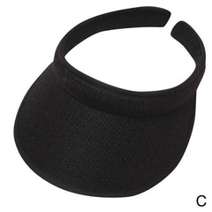 New Hat Women Summer Sun Visor Hat Women Girls Anti-UV Elastic Hollow Top Hat Outdoor Sun Hat Summer Hat Visor Caps For Ladies
