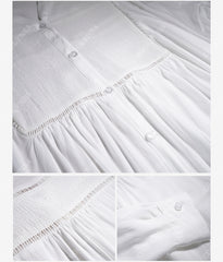 Beach Cover up  White Tunic Woman Bikini Cover-ups Bathing Suit Women Beachwear Swimsuit Cover up Sarong pareo plage Pbong mid size graduation outfit romantic style teen swag clean girl ideas 90s latina aesthetic