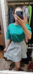 Summer T Shirt Women Cotton New Elasticity Woman Clothes Oversize Tops Pink White Tshirt Loose Maxi Female Short Sleeve Tee