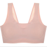 Plus Size Bra Latex Seamless Bras for Women Push Up Underwear Bralette Top Bh Comfort Cooling Gathers Shock-Proof Pad  Pbong  mid size graduation outfit romantic style teen swag clean girl ideas 90s latina aesthetic