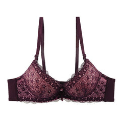 Sexy Lace Adjusted Straps Bra Women Padded Lingerie Push Up Bras Plus Size Bra Add Two Cup Underwire Brassiere B C Cup