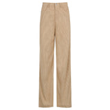 Vintage Oversized Corduroy Baggy Pants Women Harajuku y2k Brown Wide Leg Pant Streetwear Jogger High Waist Trouser Cuteandpsycho