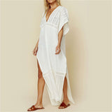 Pbong mid size graduation outfit romantic style teen swag clean girl ideas 90s latina aestheticMoroccan Kaftan Bohemian Printed Summer Dress Long Tunic Women Plus Size Beach Wear Swim Suit Cover Up Robe de plage