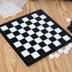 Chess Kit Epoxy Resin Silicone Molds International Chess Pieces Checkers Checkerboard UV Crystal Mould For Diy mold tools