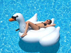 Pbong mid size graduation outfit romantic style teen swag clean girl ideas 90s latina aesthetic60 Inches Giant Summer Toys Inflatable Rose Gold Flamingo Swan Ride-on Swimming Pool Games Water Mattress Floats For Adult Pool