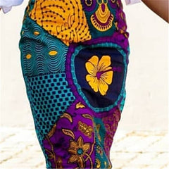 Pbong mid size graduation outfit romantic style teen swag clean girl ideas 90s latina aestheticWomen Summer Print Skirt Vintage Floral African Fashion High Waist Tassel Classy Modest Elegant Retro Jupes Falads Drop Shipping