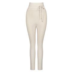 Pbong High Quality Black Grey Pink Rayon Bandage Pant Sexy Fashion Celebrity Pant