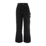 Rockmore Vintage  Joggers Women Wide Leg Straight Pants streetwear Sweatpant High Waist Pants Korean Plus Size Harajuku Trousers
