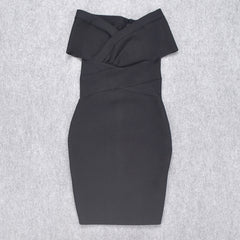 Summer Women Sexy Off Shoulder V Neck Bandage Dress Green Bodycon Sheath Elegant Knee Length Party Club XL Vestido Pbong mid size graduation outfit romantic style teen swag clean girl ideas 90s latina aesthetic