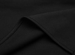 Pbong High Quality Black Long Sleeve One Shoulder Open Fork Rayon Bandage Dress Cocktail Party Bodycon Dress