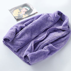 Winter women's polar fleece coral fleece jacket women outdoor warmth padded cardigan plush sweatshirt women pink hoodie