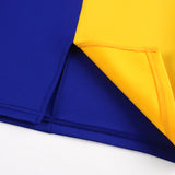 Women Dresses Bodycon Party Sexy One Shoulder Bowtie Blue Yellow Patchwork Irregular Sheath Event Lady African Autumn Night Out  Pbong mid size graduation outfit romantic style teen swag clean girl ideas 90s latina aesthetic