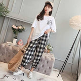 pbong Black Pencil Pants for Women Fashion Office Work Elegant Trousers  New Casual Slim Thin Korean Pockets Ankle-Length Pants