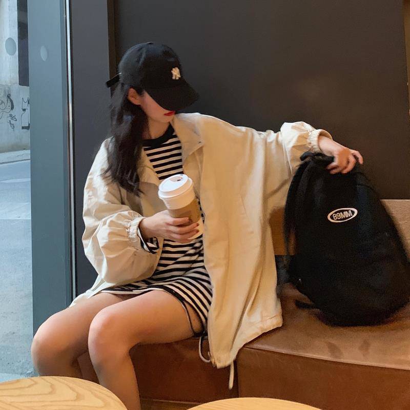 Thin Ulzzang Loose Newest Femme Coats Button Chic Vintage Tops Basic Jackets Women Solid Spring Corduroy All-match Short Casual