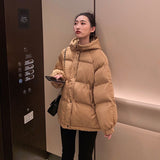 Women's Winter Clothing Cotton-Padded Clothes for Women  New down Cotton Jacket Short Thickened Korean Style Loose for Students