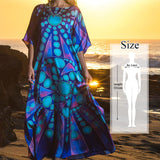 Pbong mid size graduation outfit romantic style teen swag clean girl ideas 90s latina aestheticMoroccan Kaftan Bohemian Printed Summer Dress Long Tunic Women Plus Size Beach Wear Swim Suit Cover Up Robe de plage