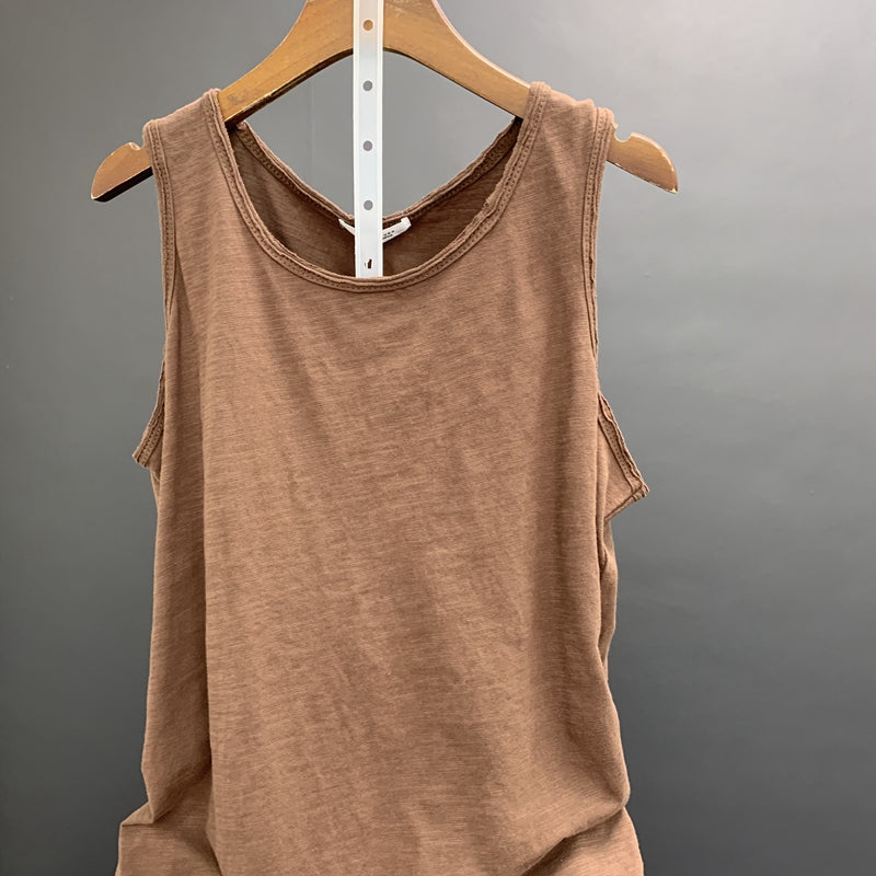 Cotton Solid Women Tank Tops Summer New T-Shirts O-neck Hole Loose Casual All Match Female Pulls Tops Tees