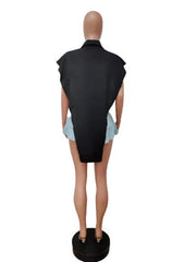 Pbong mid size graduation outfit romantic style teen swag clean girl ideas 90s latina aesthetic freaknik tomboy swaggy going out classic eBlouses Tops Sexy Cut Out Side Button Up White Shirt Women Fashion Clothing Sleeveless Streetwear Women's Shirts