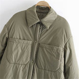 Spring Casual Woman Loose Long Basic Pocket Shirt Coats Female Fashion Oversized Light Jacket Ladies Solid Color Outwear