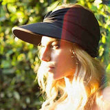 New Hat Women Summer Sun Visor Hat Women Girls Anti-UV Elastic Hollow Top Hat Outdoor Sun Hat Summer Hat Visor Caps For Ladies