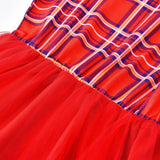 New Year Family Matching Clothes Christmas Mother Daughter Dresses Mommy And Me Plaid Mom Dress Kids Child Outfit Autumn