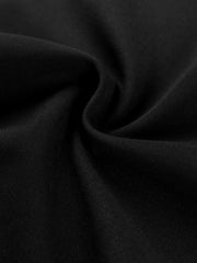 Women Black Jumpsuits Patchwork Sleeves Polka Dot See Through High Waist Slim Elegant Office Ladies One Piece Fashion Bodysuit  Pbong mid size graduation outfit romantic style teen swag clean girl ideas 90s latina aesthetic