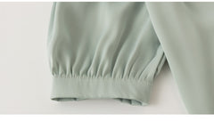 Blouses Top Femme Short Sleeve Blouse Women Blusas Mujer De Moda Verano Beading V-Neck Chiffon White Blouse Shirt Tops E800