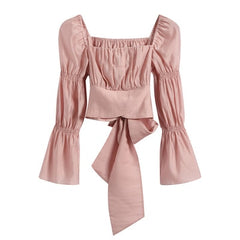 Backless Sexy Vintage Fairy Dress Women Sweet Elegant Princess Evening Party Dresses Female Casual Korean Long Sleeve Chic Dress
