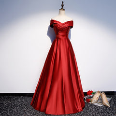 Sexy Boat Neck Satin Wedding Bridesmaid Maxi Dress Elegant Long Prom Evening Guest Cocktail Party Summer Dresses for Women